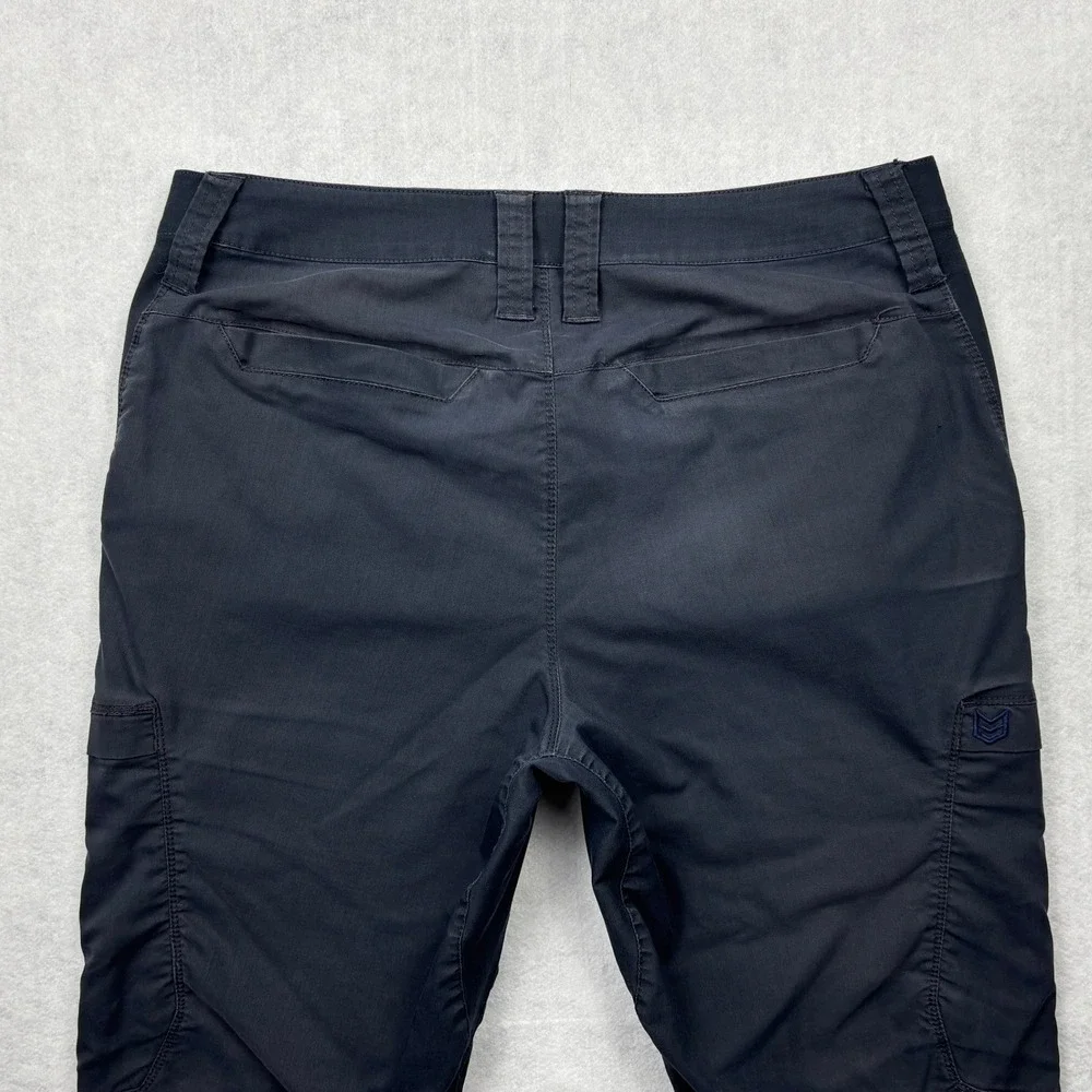Mission Made Tactical Pants Mens 32x32 Black Cargo Work Utility Combat Stretch
